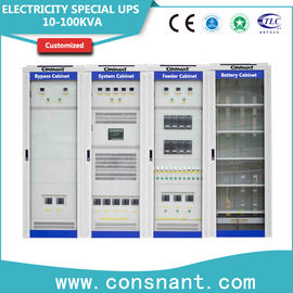 تخصيص الكهرباء عالية الطاقة أوبس، نظام الطاقة غير المنقطعة 220V / 384V 10 - 100KVA