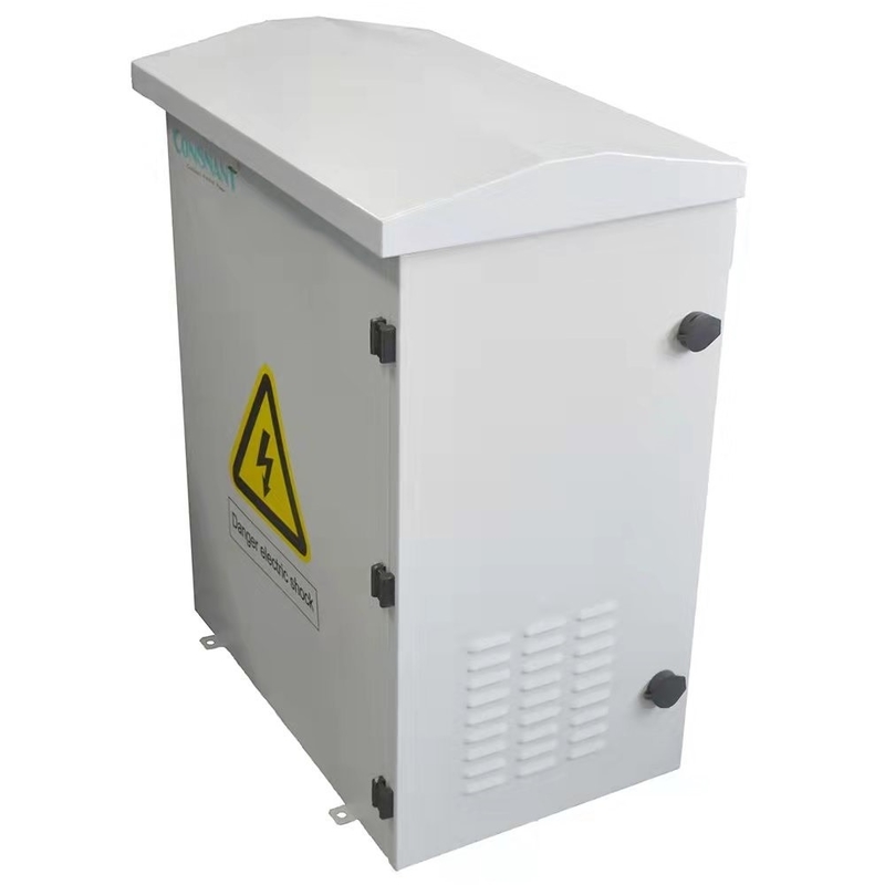 48VDC بطارية ليثيوم IP55 خزانة خارجية عازلة للحرارة خزانة UPS متكاملة